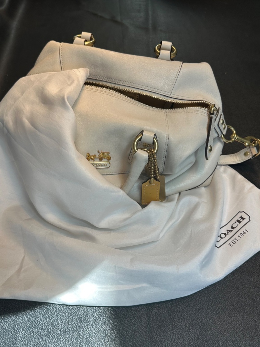 Coach Retail Madison-Sabrina- Excellent Condition + Dust Bag"). - Picture 3 of 9